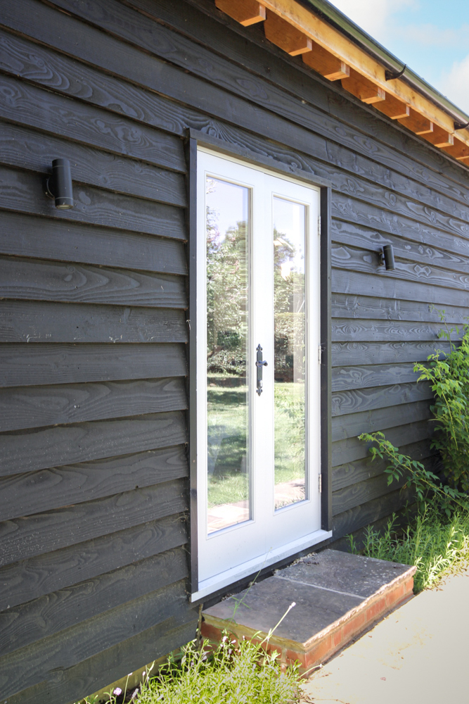 Close Up Image Of Double Doors_